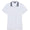 Womens Pleated Collar Polo Snow