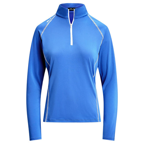 Womens RLX Airflow Quarter Zip Mid Layer Summer Blue