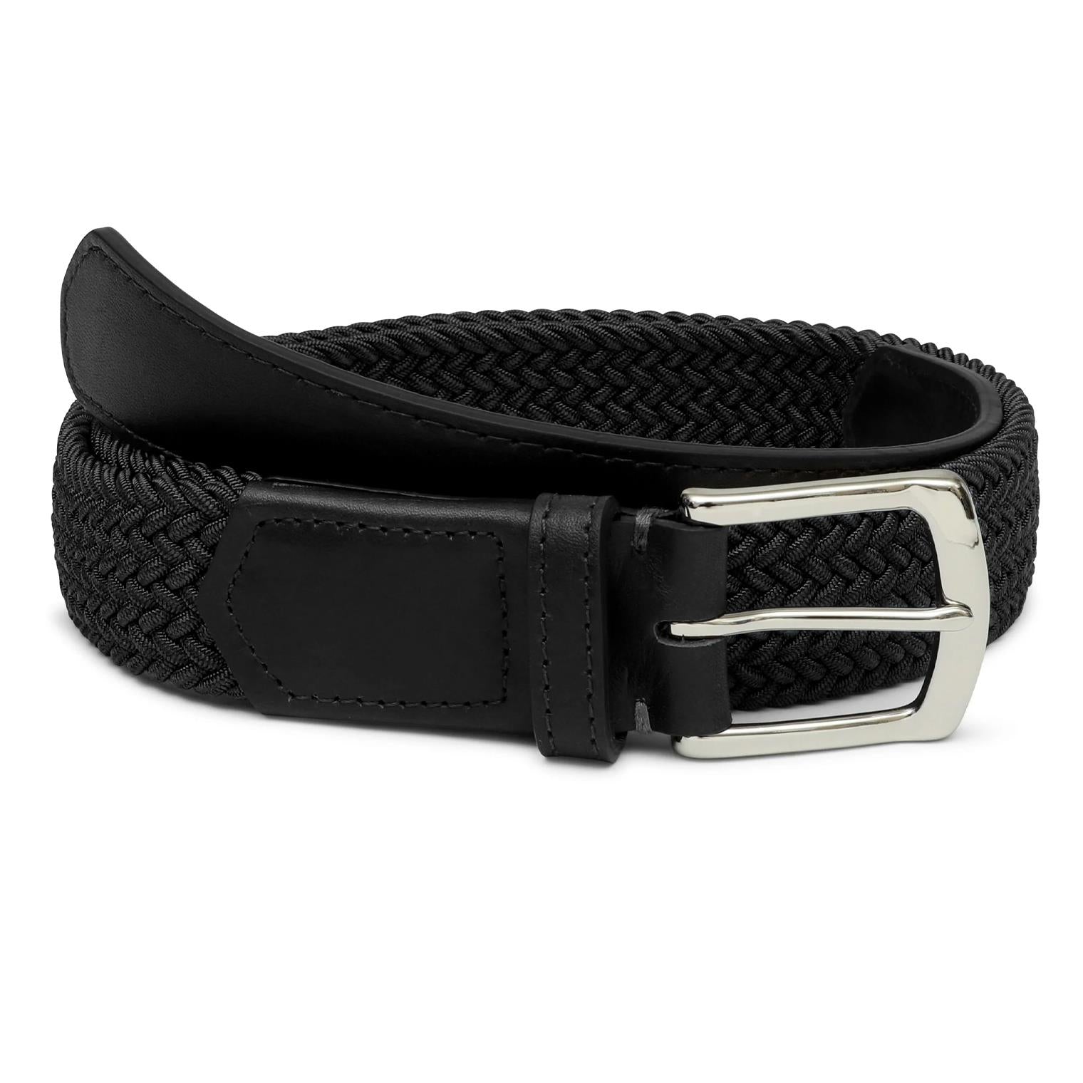 The Fischer Stretch Belt Black