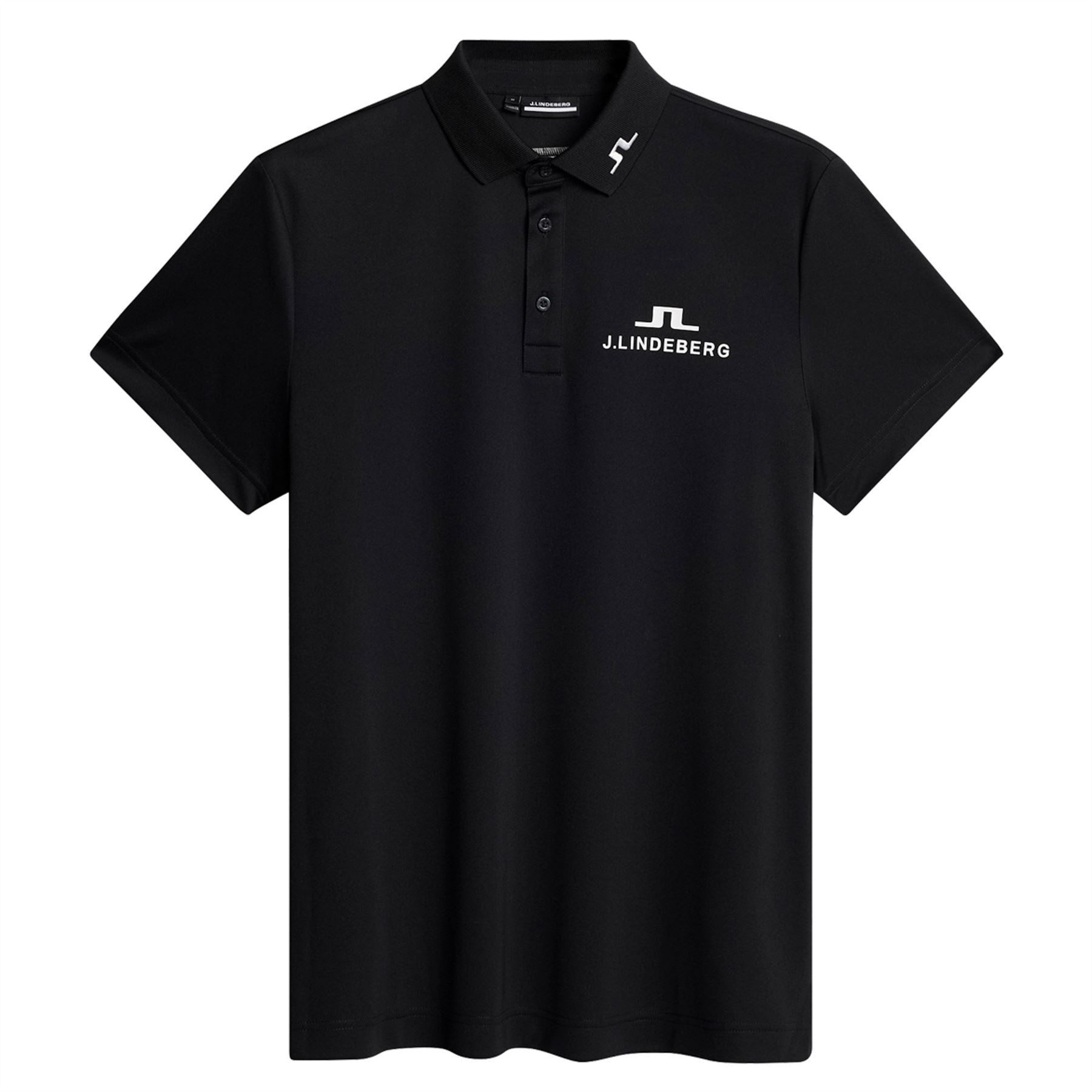 KV TX Jersey Tour Golf Polo Black