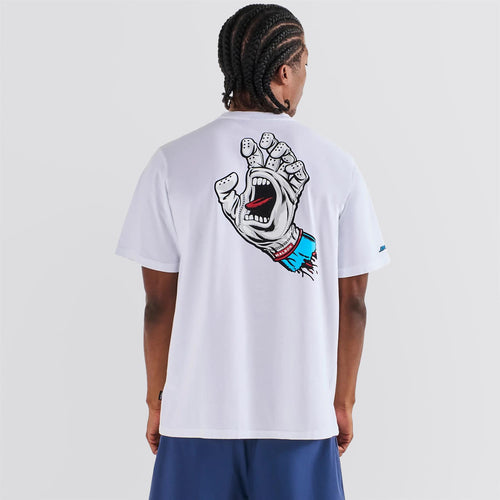 x Santa Cruz Bermuda Screaming Hand Tee White