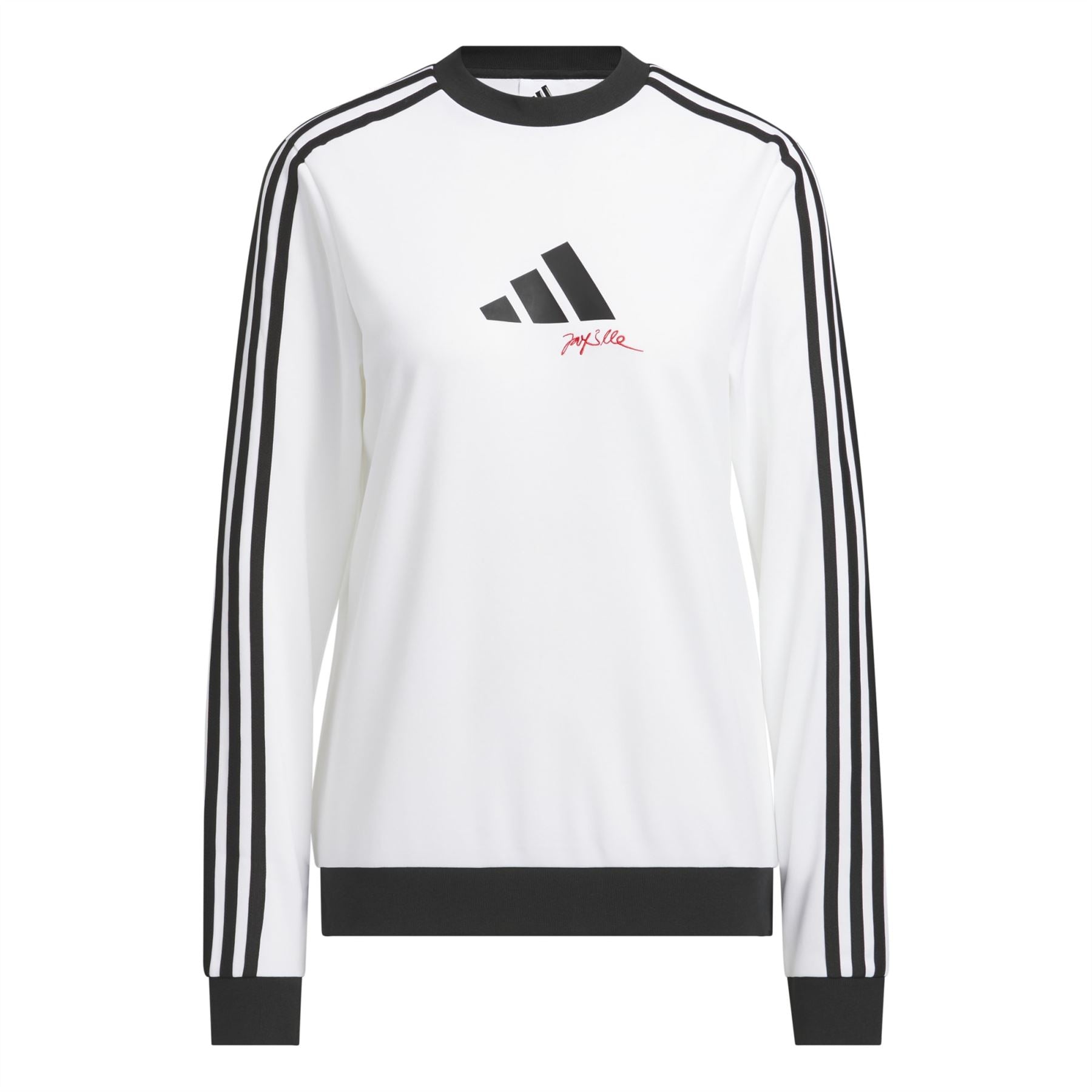 Womens JAY3LLE Crew Sweater White