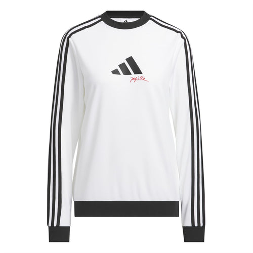 Womens JAY3LLE Crew Sweater White