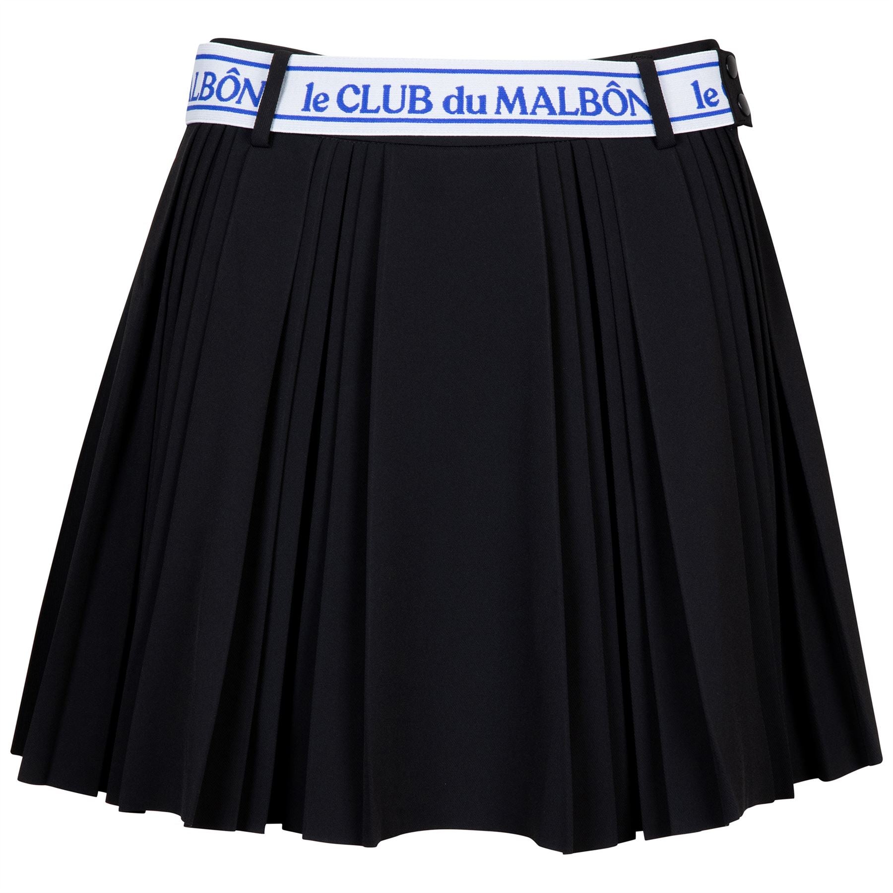 Womens Joelle Pleated Skirt Black