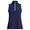 Womens Tailored Fit Quarter Zip Polo Refined Navy/Greenwich Blue/Course Green/Ceramic White