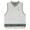 Asher Knitted Vest Ivory