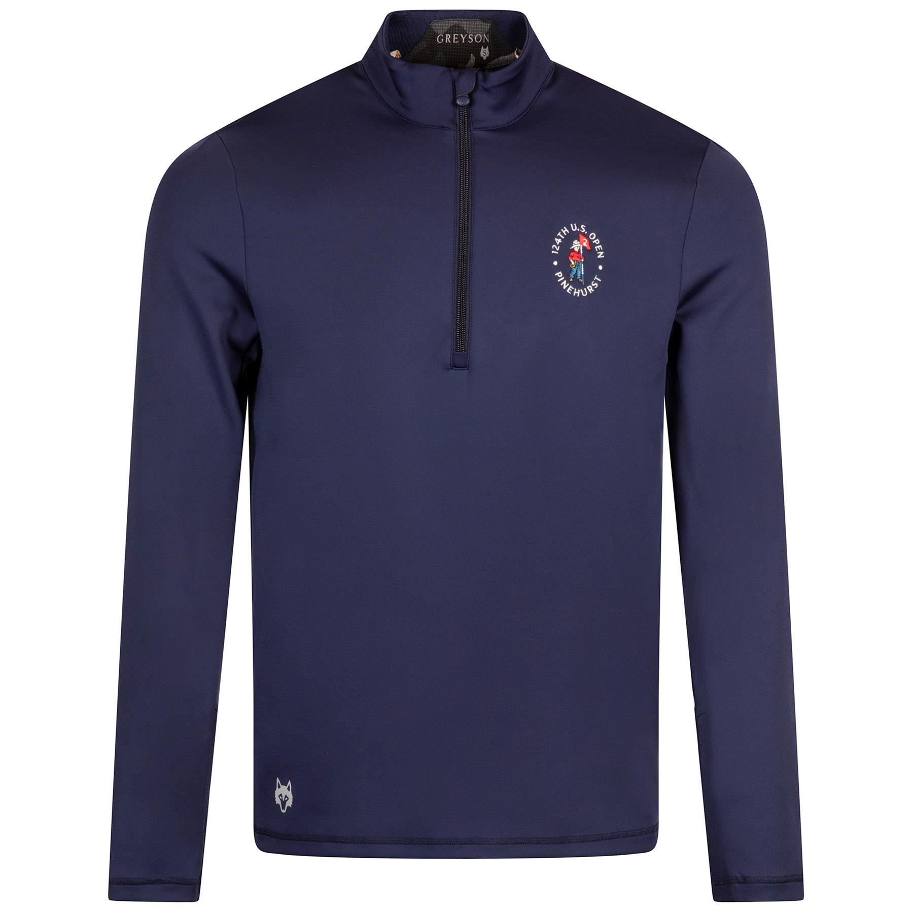 124th U.S. Open Sequoia Quarter Zip Mid Layer Maltese