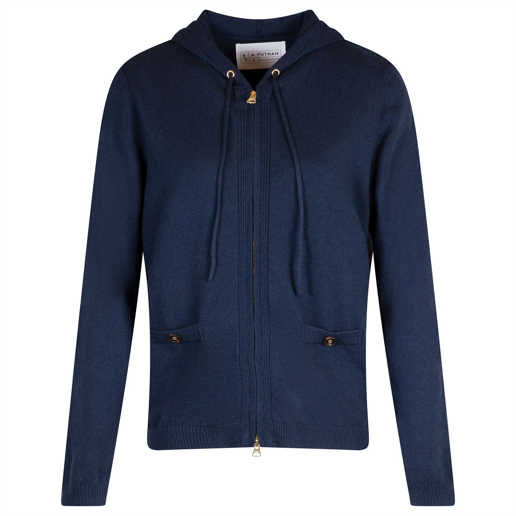 Womens Enza Hoodie Dress Blues