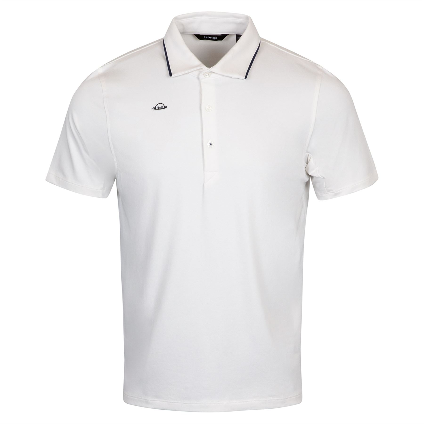 Hudson Retro Recycled Polo Snow White