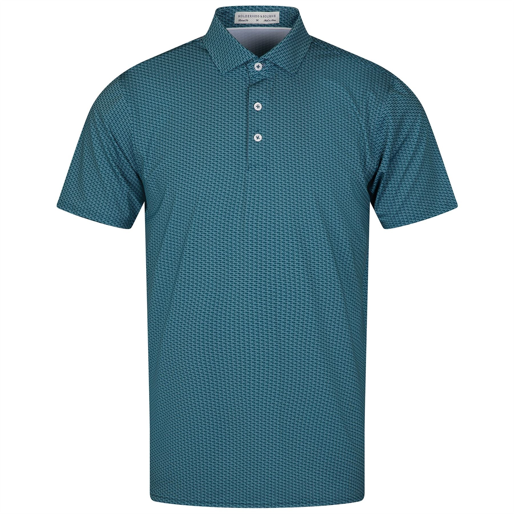 The Frame Polo Deep Teal/White