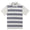 Taylor Recycled Segue Stripe Polo Snow White