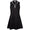 Womens Sleeveless Dress Black