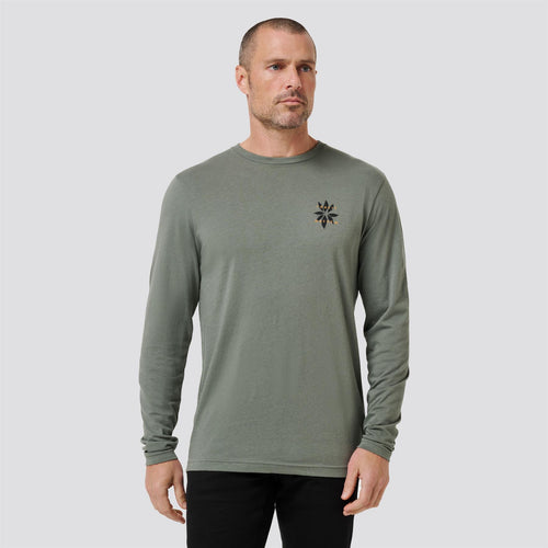 Big Bay LS Tee Dark Olive