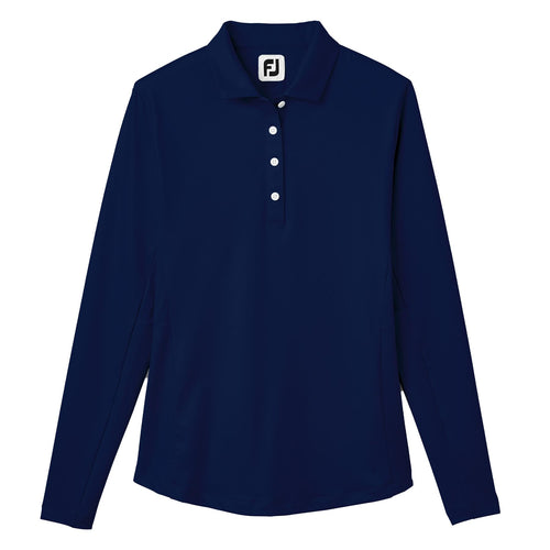 Womens LS Sun Protection Shirt Navy