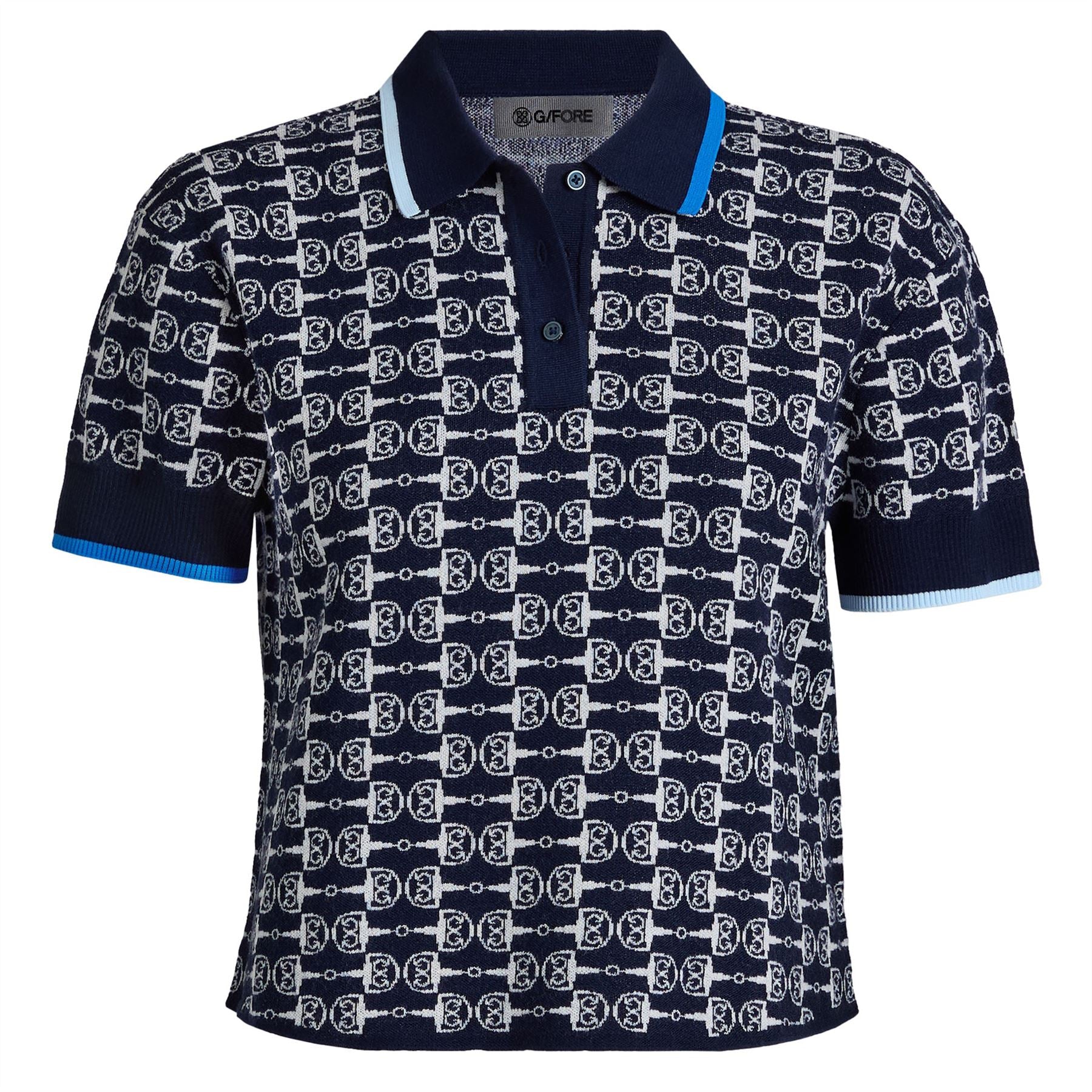 Womens G-Link Merino Wool Polo Twilight
