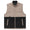 Backcountry Polar Fleece Vest Khaki/Black