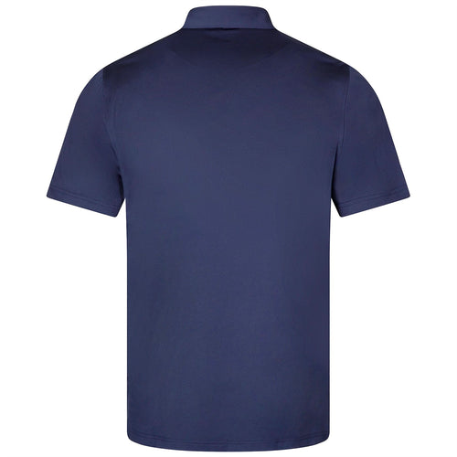 Solid Performance Jersey Polo Navy