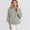 Womens Molly Reversible Double Face Jacket Light Gray/Ivory