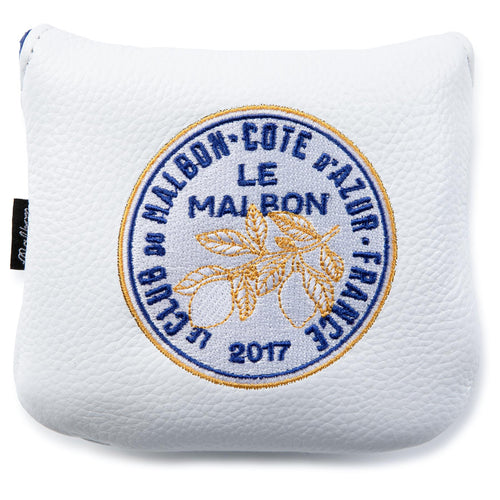 Saint-Tropez Mallet Putter Head Cover White