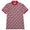 KV Regular Fit Print Polo Micro Bridge Cherry