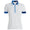 Womens Contrast Quarter Zip Tech Pique Polo Snow