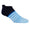 Womens Mixed Stripe Low Sock Twilight