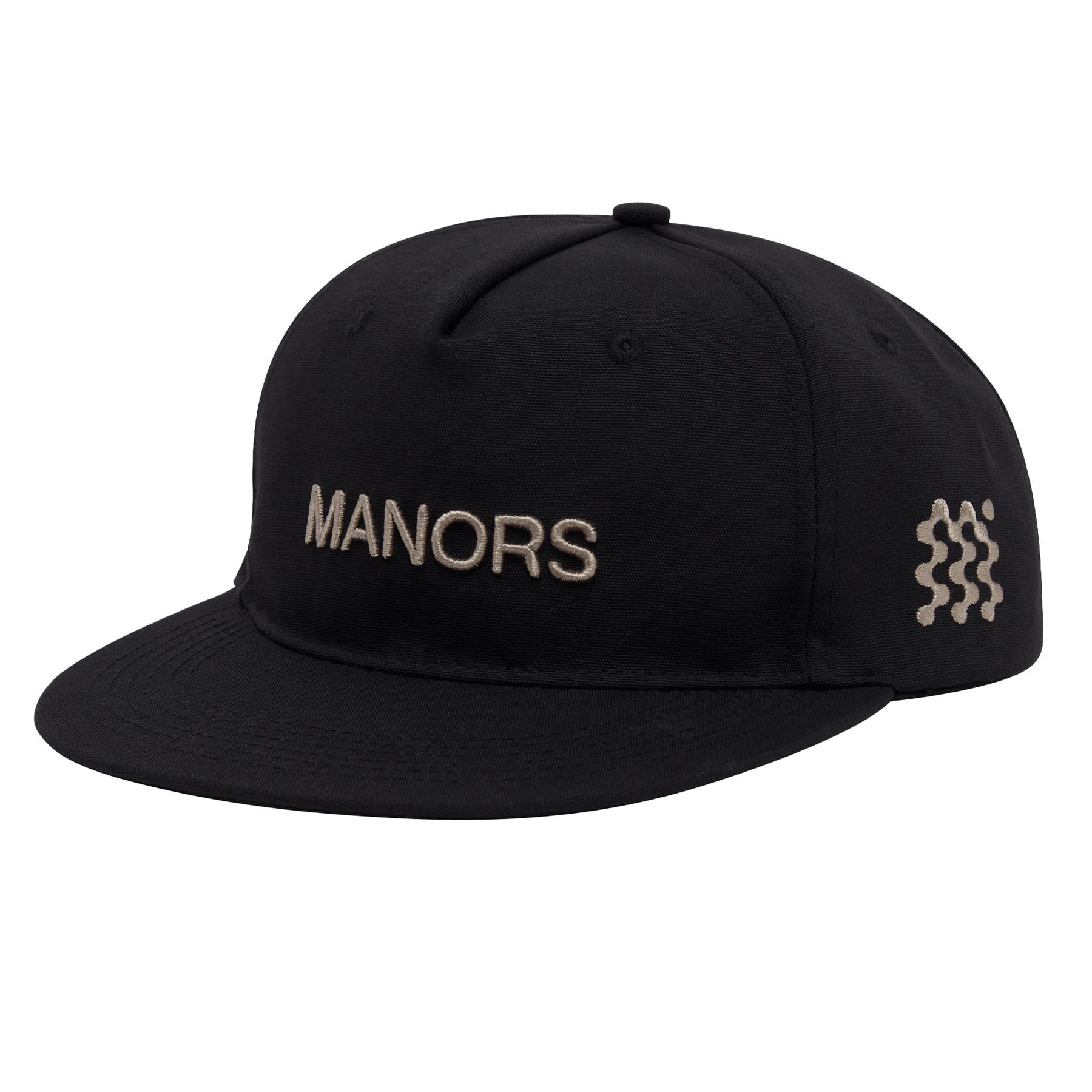 Retro Crown Cap Black