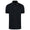 Claudius Ribbed Pique Polo Black