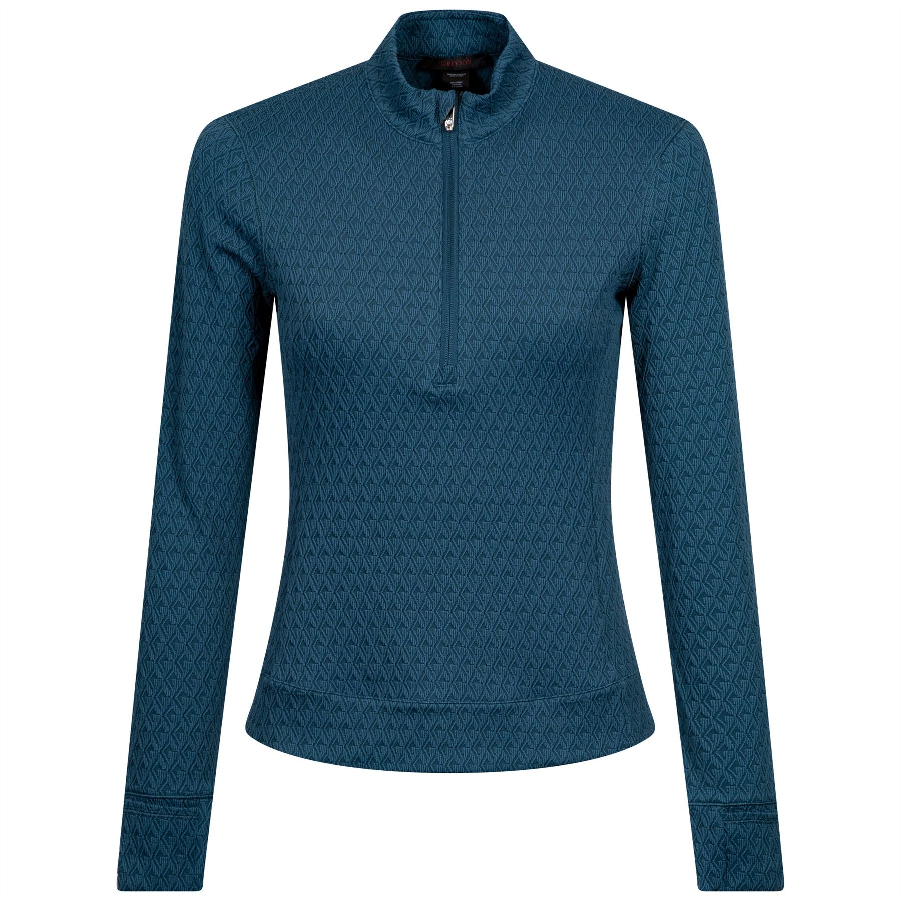 Womens Diamonds All Day Halley II Mid Layer Aegean