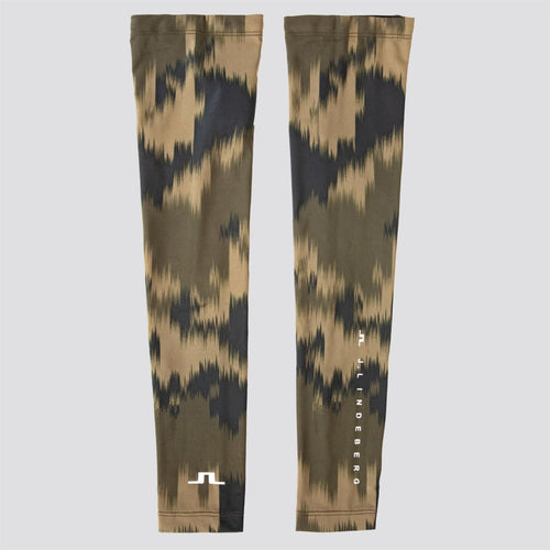 Enzo Print Compression Sleeves Warp Forest