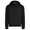 Washable Cashmere Hooded Sweater Polo Black