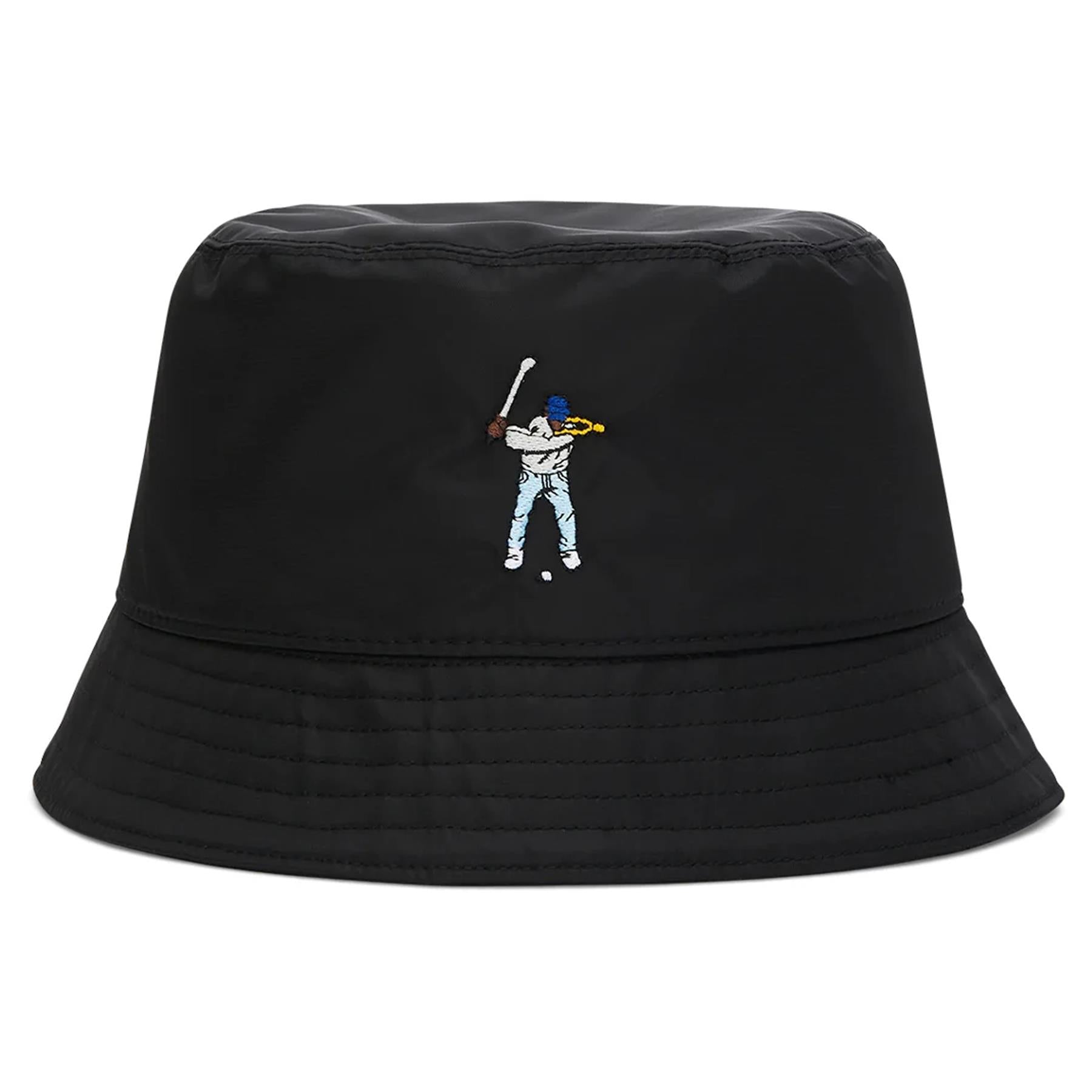 Nylon Bucket Hat Black
