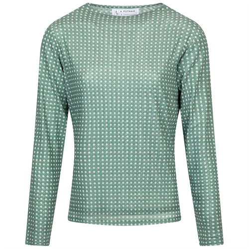 Womens Sentry UPF LS Top Chive Rattan