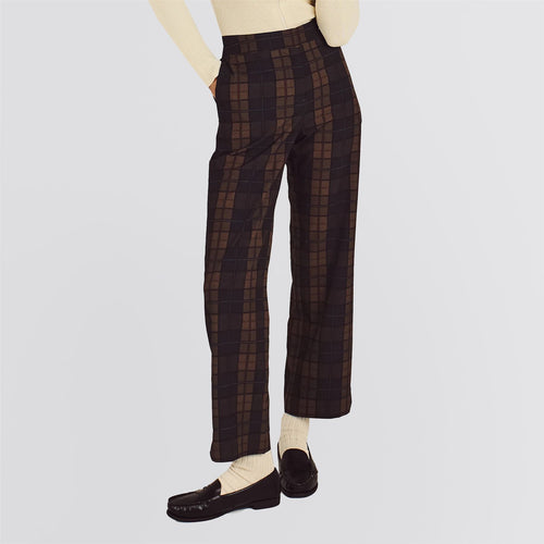 Womens Nora Pants Plaid