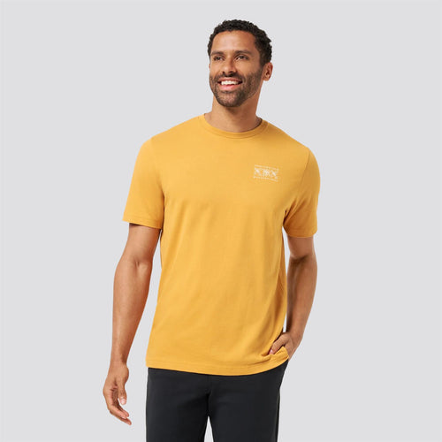 Crosscheck Tee Spruce Yellow