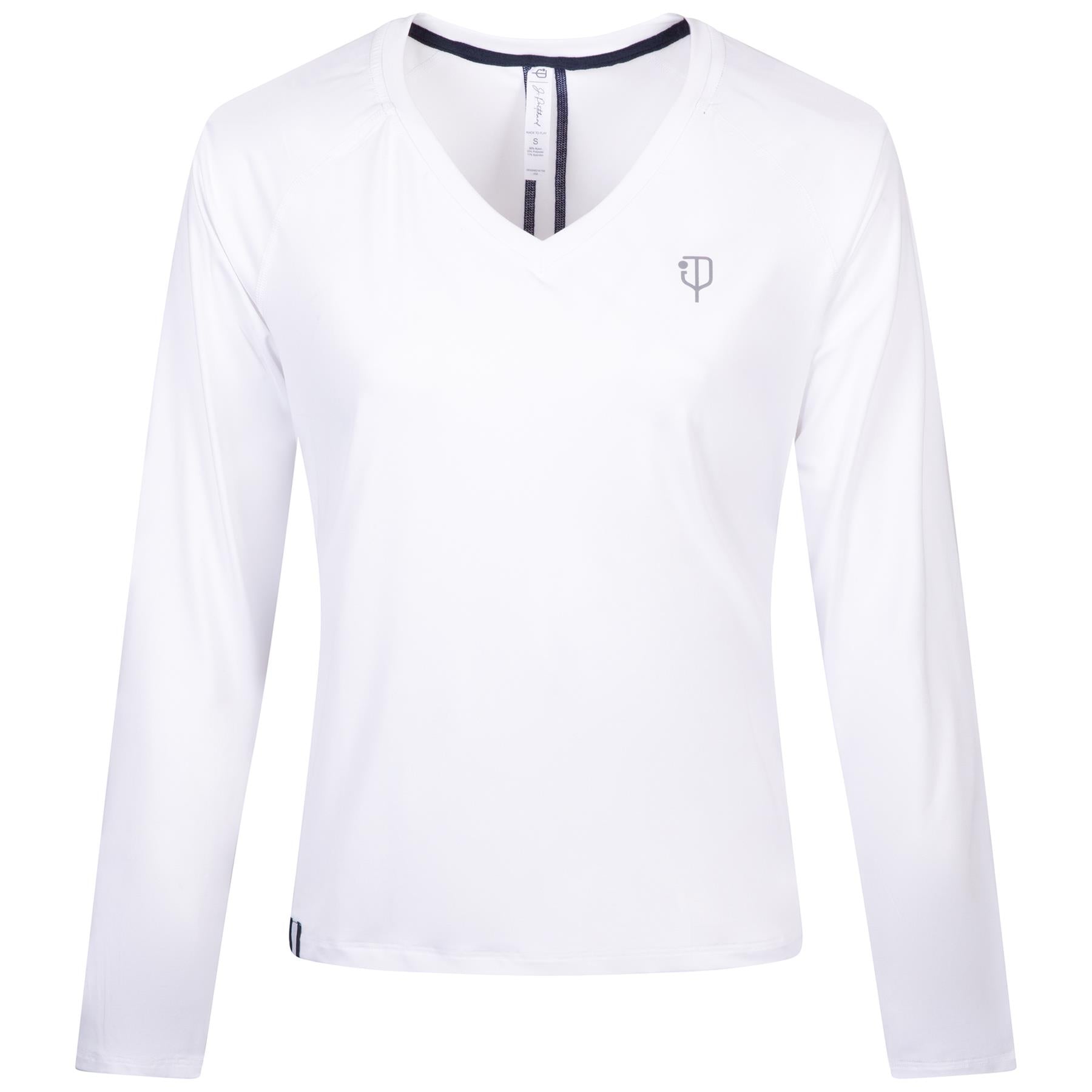 Womens 5.0 LS Tee Clubhouse White