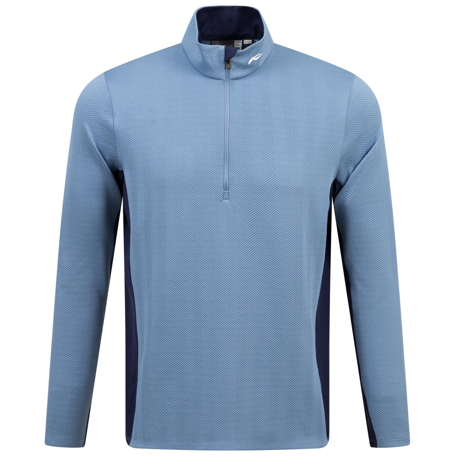 Delian 2.0 Half Zip Neptune/Atlanta Blue