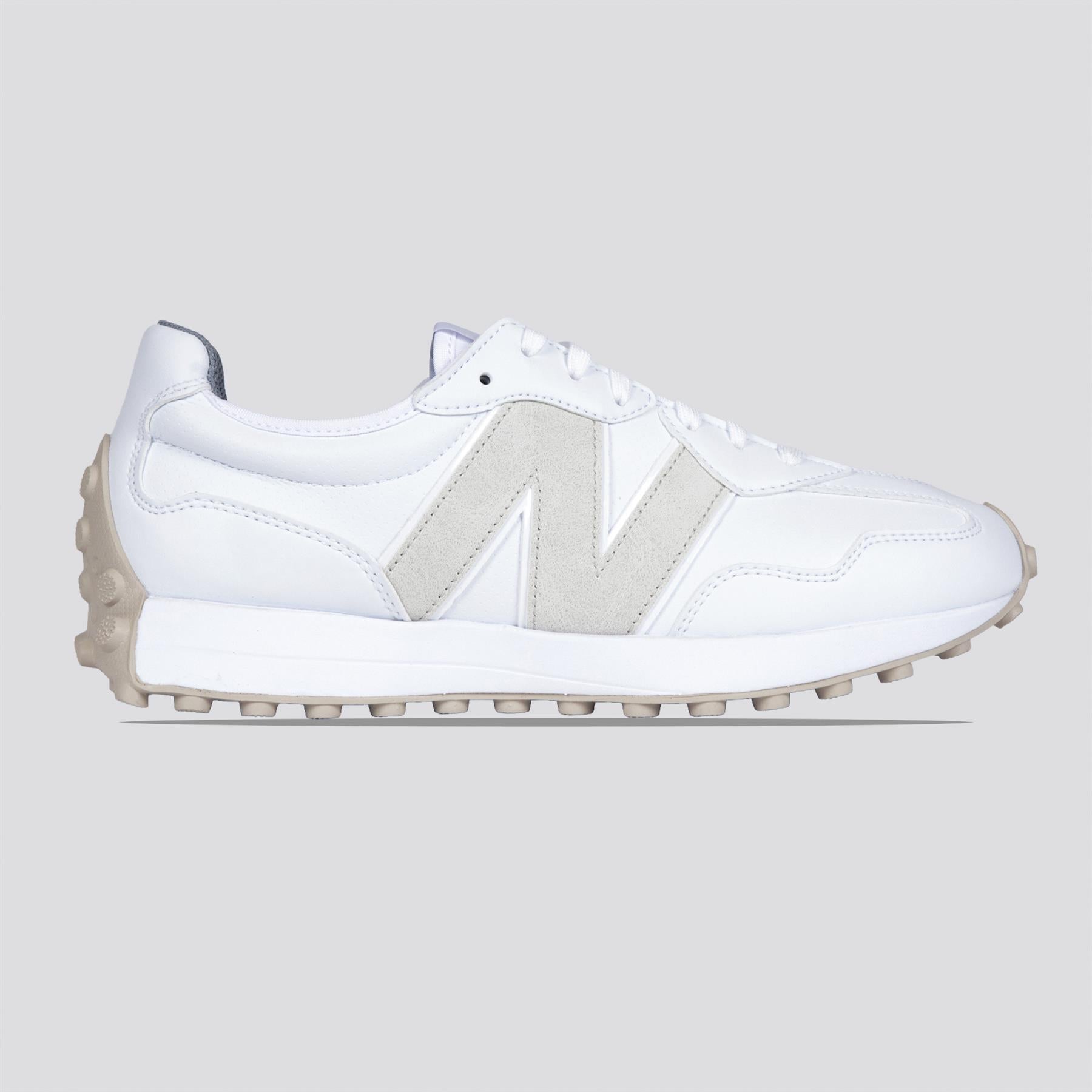 Womens 327 Spikeless Golf Shoes White Ceramic