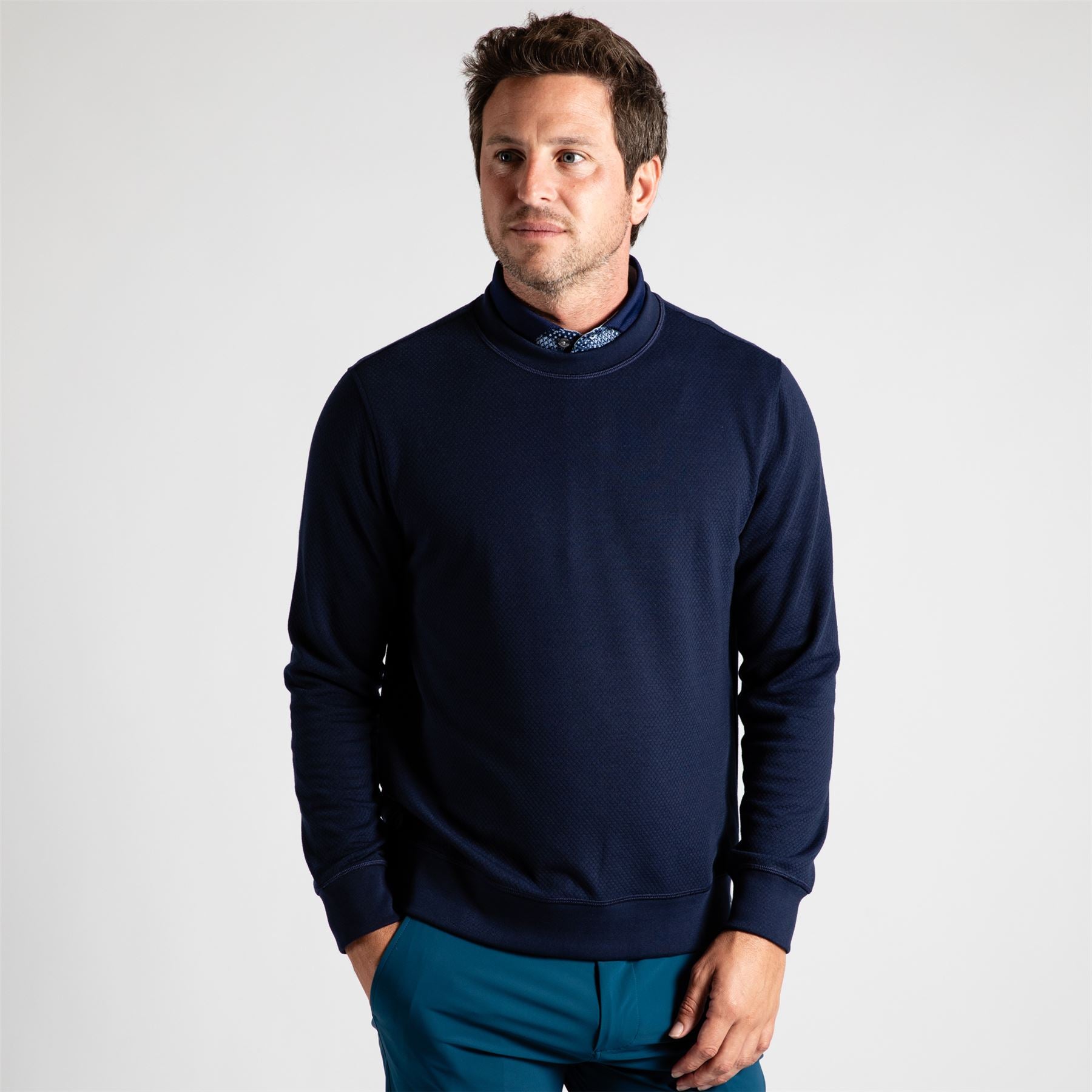 Troy Crewneck Maltese Blue