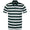 Recycled Fiber Anti-UV Golf Polo Green/White