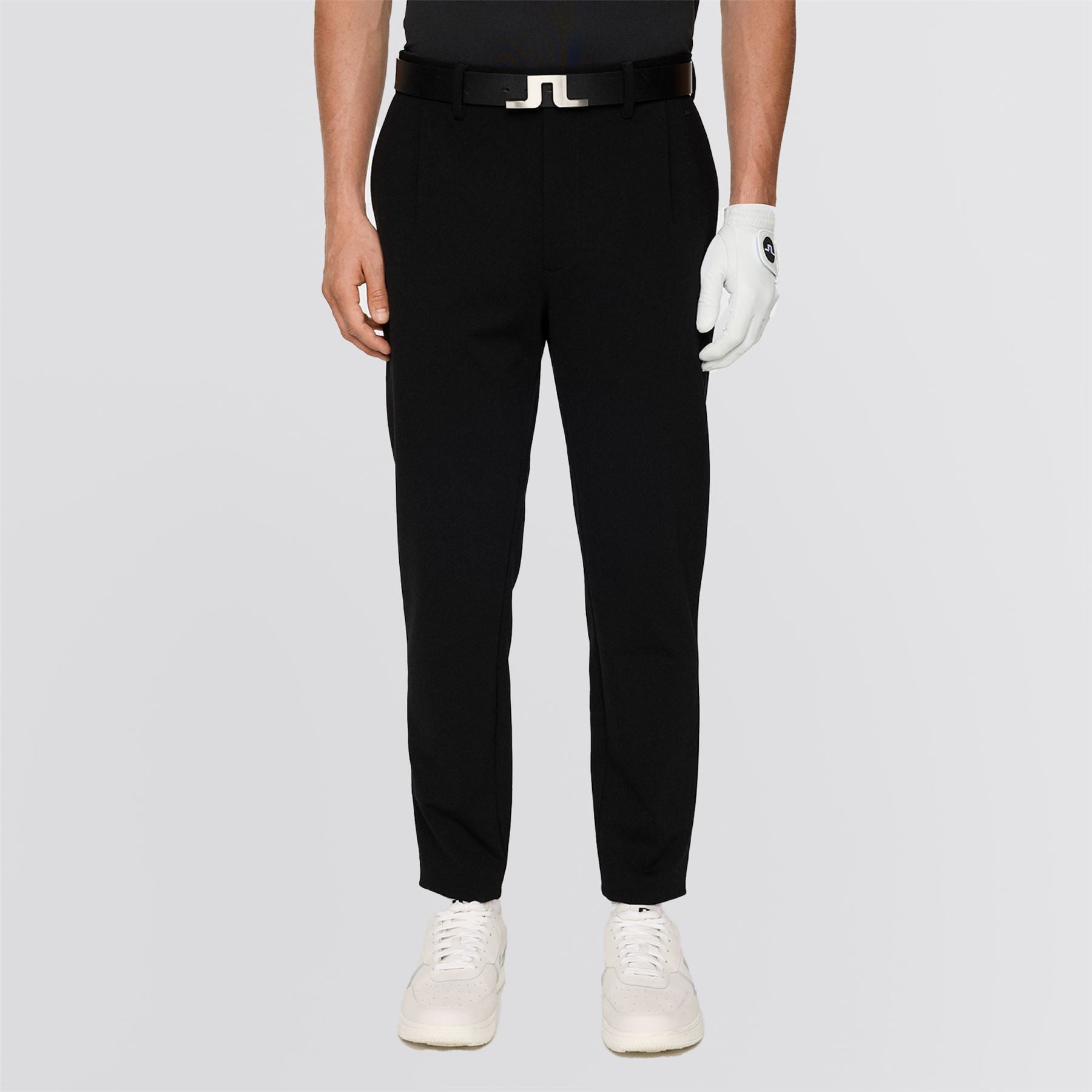Harry Stretch Wool Pants Black