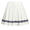 Womens RLX 16-Inch Pleated Skort Ceramic White/Refined Navy