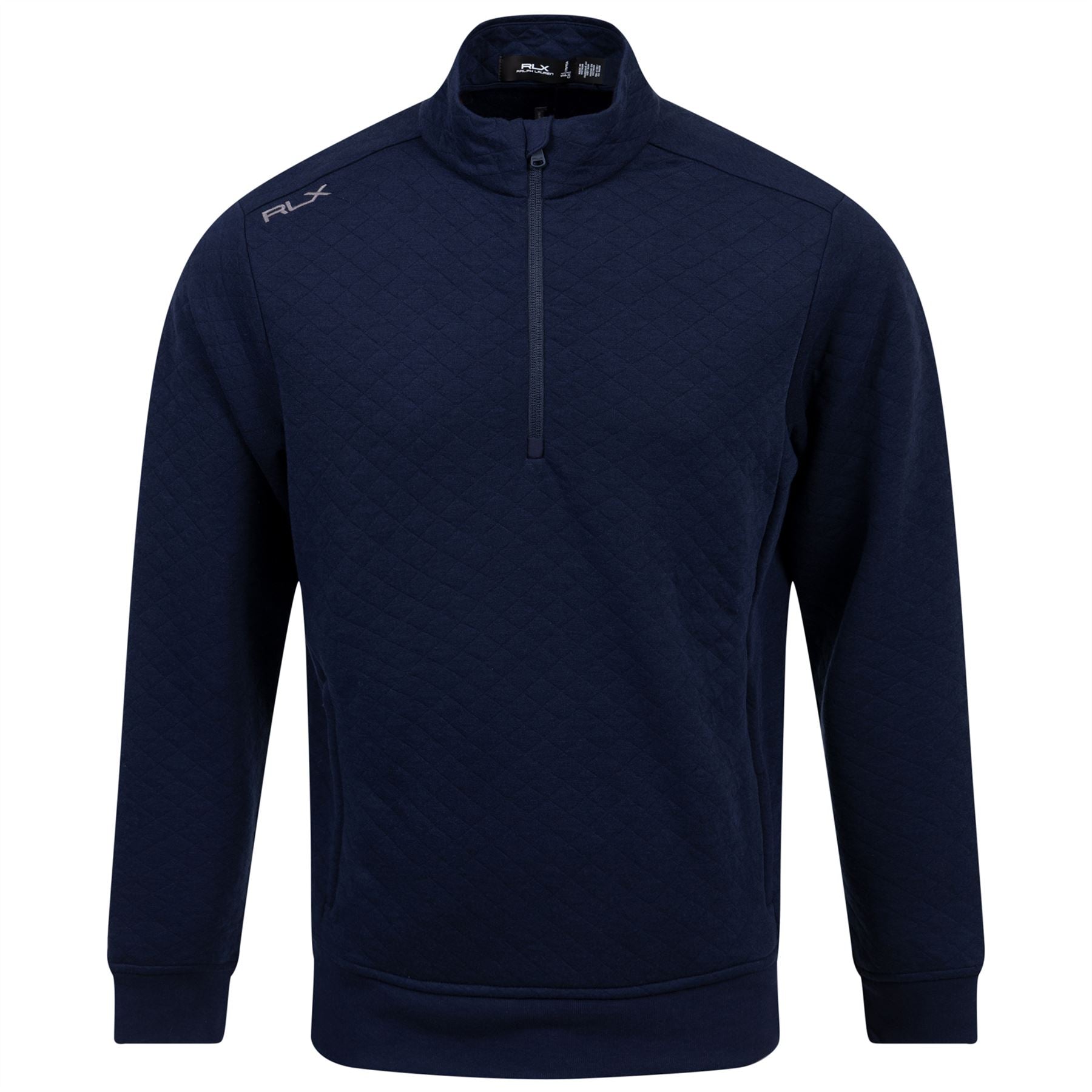 Hybrid Performance Half Zip Refined Navy