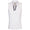 Womens V-Neck SL Rib Polo White