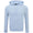 Washable Cashmere Hooded Sweater Office Blue