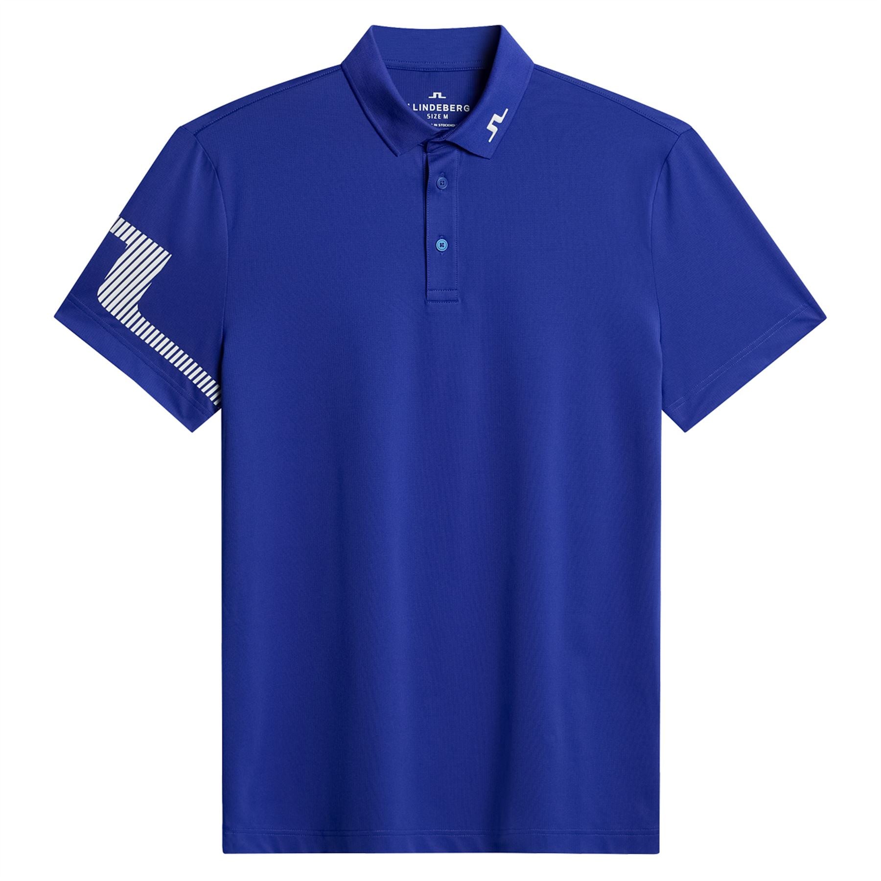 Heath Strike Dry Mesh Polo Clematis Blue