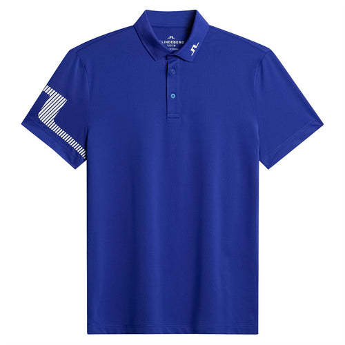 Heath Strike Dry Mesh Polo Clematis Blue
