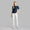Womens Shadow Stretch Five Pocket Pants Chalk White