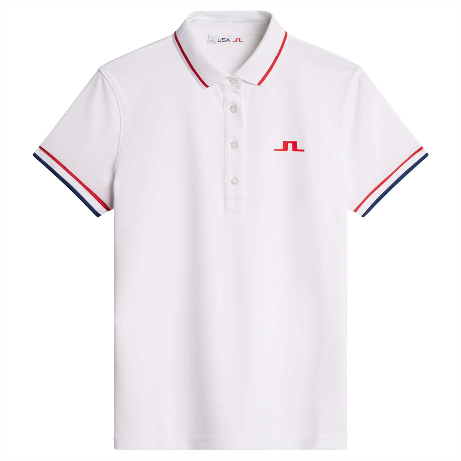 Womens Desiree TX Jersey Polo White