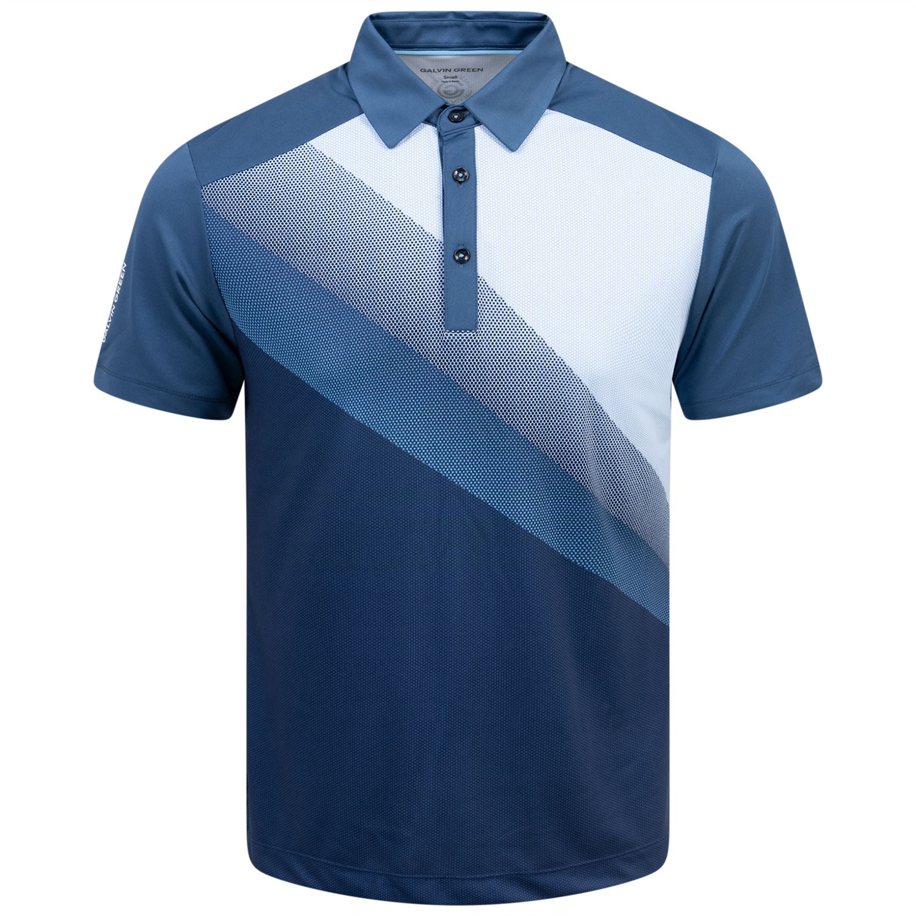 Macoy VENTIL8+ Polo Navy/Alaskan Blue